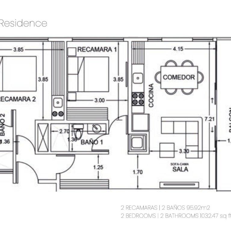 Tulum PROMO 2BR with Rooftop Pool, Gym and FREE BIKES - Apartamento de 2 dormitorios - 38
