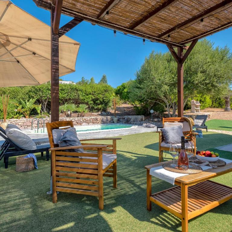 Villa Pedra Alghero - appartamento in villa con piscina - Villa - 13