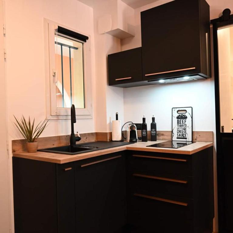 Appartement cosy & moderne à 180m de la plage - Apartment mit 1 Schlafzimmer - 5