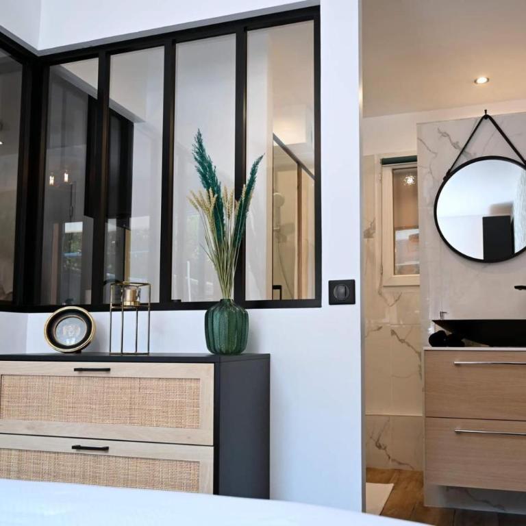 Appartement cosy & moderne à 180m de la plage - Apartment mit 1 Schlafzimmer - 12