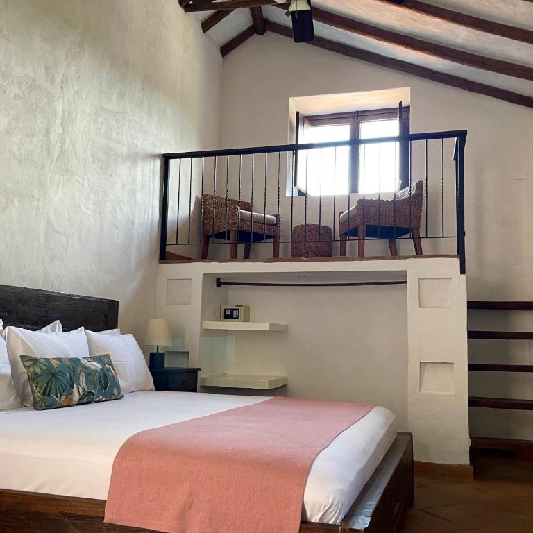 Hotel Boutique Posada Las Trampas - Habitación con cama grande - 5