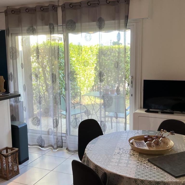 Appartement T2 avec Jardin, Proche Plage et Centre, Parking Privé, Animaux Acceptés, Wi-Fi Gratuit - FR-1-487-342 - Appartement - 1