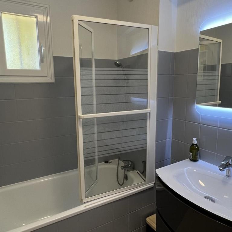 Appartement T2 avec Jardin, Proche Plage et Centre, Parking Privé, Animaux Acceptés, Wi-Fi Gratuit - FR-1-487-342 - Appartement - 9