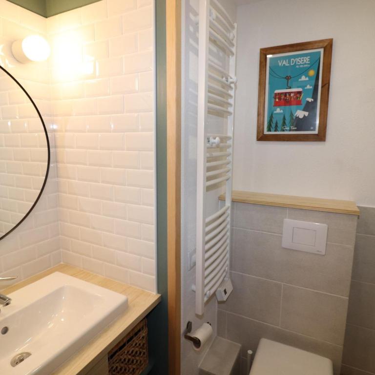 Studio rénové avec balcon, proche des pistes à Tignes, WiFi inclus - FR-1-502-435 - Studio - 7