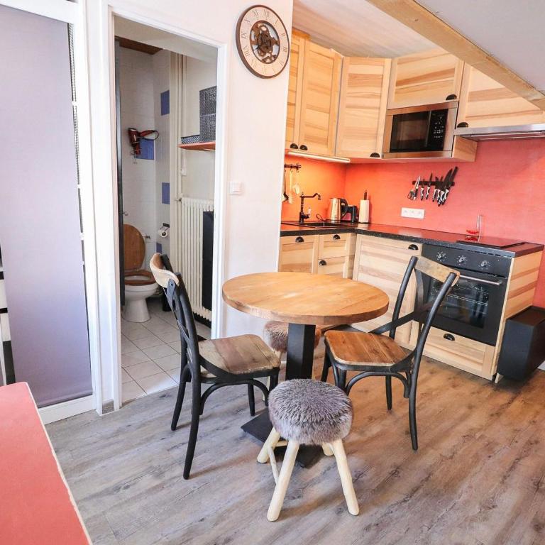 Studio lumineux proche pistes & commerces, balcon - FR-1-502-439 - Monolocale - 8