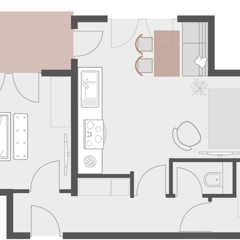 Wieshofgut - Apartment mit 1 Schlafzimmer - 5