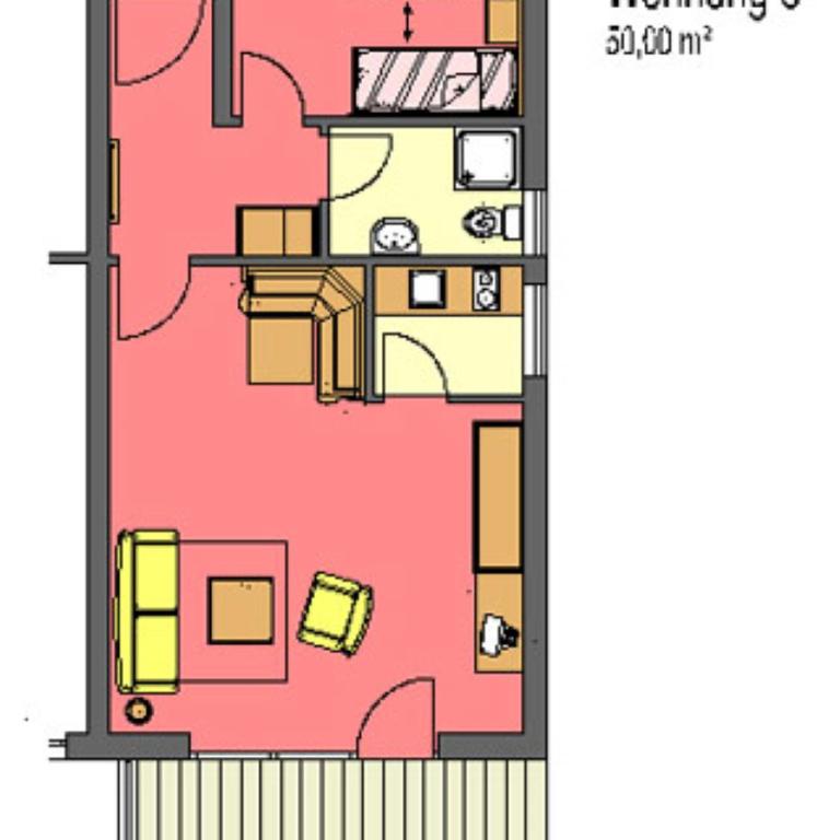 Feriendomizil Panorama - Apartment mit 1 Schlafzimmer - 6