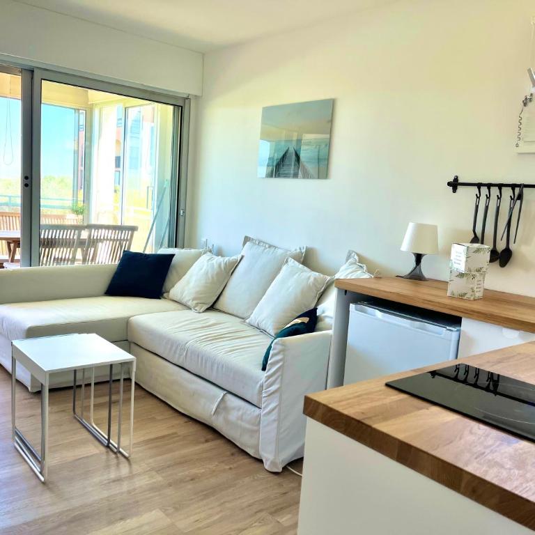 Appartement entre la lagune et la mer avec piscine, direct plage, vue partielle mer - One-Bedroom Apartment - 8