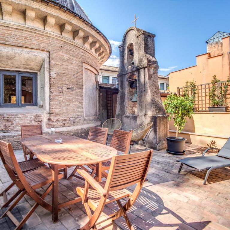 Sant'eligio attic with exclusive terrace campo di fiori - Appartamento con 2 Camere da Letto - 3