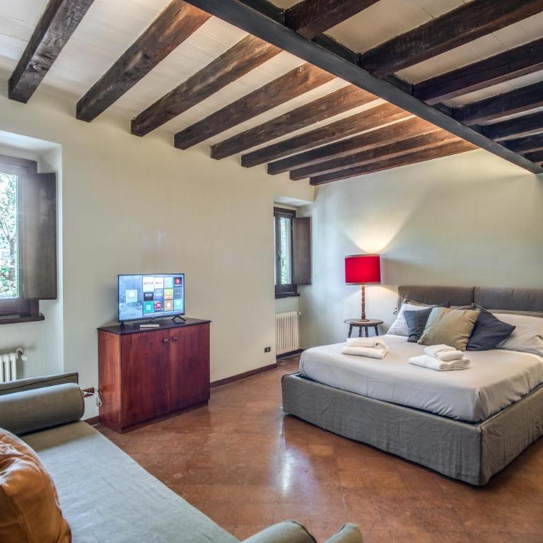 Sant'eligio attic with exclusive terrace campo di fiori - Appartamento con 2 Camere da Letto - 4