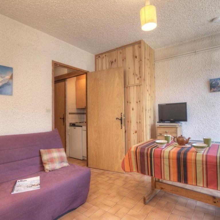 Charmant studio à Chantemerle, Serre-Chevalier pour 2 pers, parking et casier à ski inclus - Appartement 1 Chambre - 3