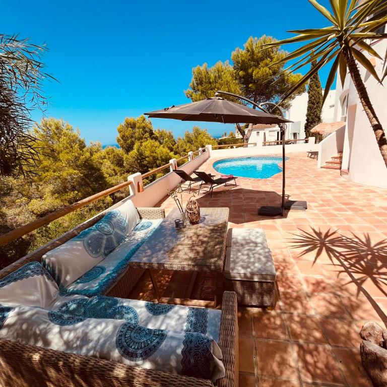Ibiza Dream Villa Denia, Seaview, Pool, BBQ, Airco, Wifi - Villa con piscina privada - 1