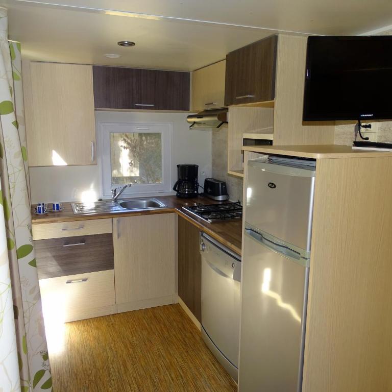 Camping de la Treille - Casa Móvil con 3 dormitorios y aire acondicionado - 9