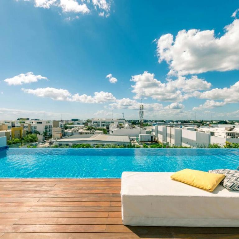 The City Condos Playa del Carmen - Estudio con balcón - 8