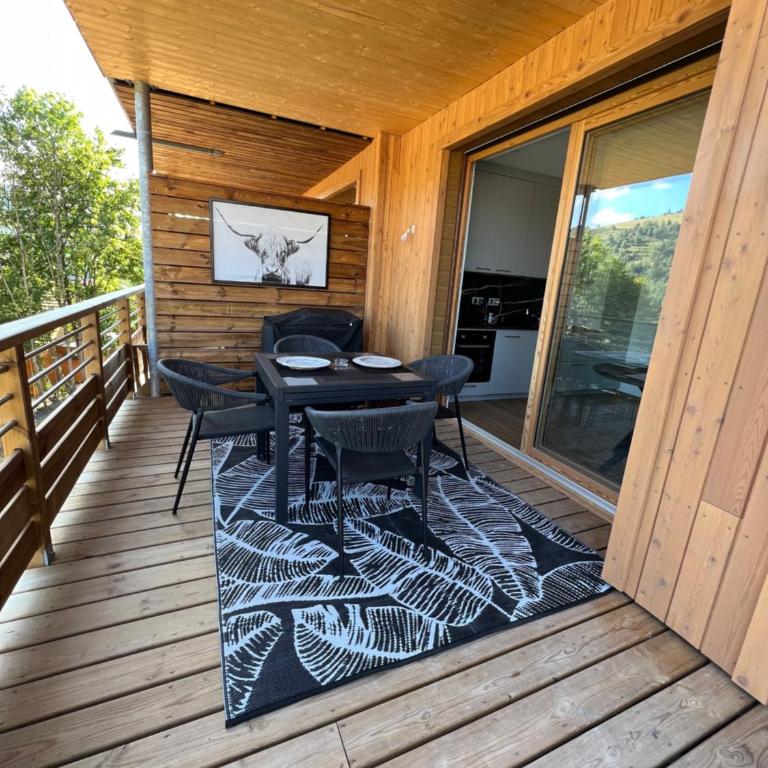 Magnifique appartement classé 4 étoiles avec Sauna et terrasse dans chalet - Appartement avec Vue sur la Montagne - 16