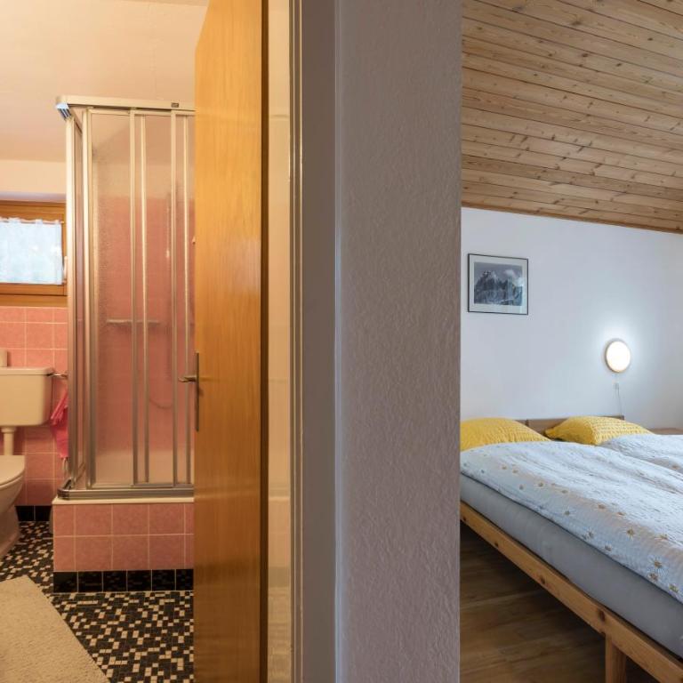 B&B Pranzaira, Strada Cantonale 211, Vicosoprano - Doppelzimmer mit Balkon - 3