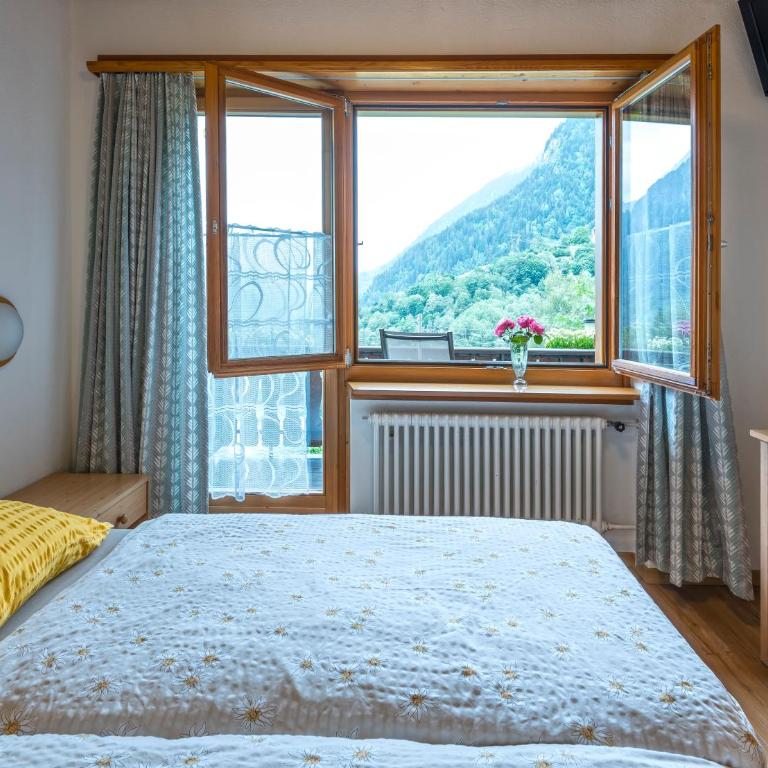 B&B Pranzaira, Strada Cantonale 211, Vicosoprano - Doppelzimmer mit Balkon - 4