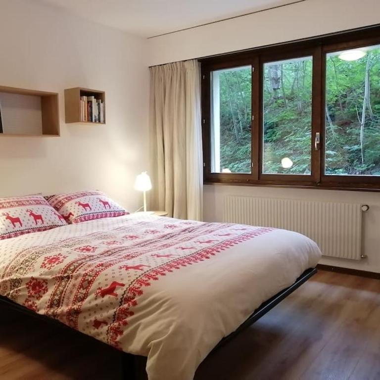 Appart spacieux près des Violettes Crans-Montana - Apartment mit 2 Schlafzimmern - 10