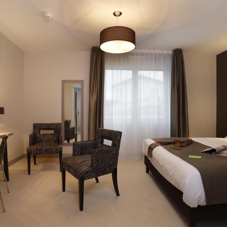 The Originals City, Hôtel Les Thermes de l'Avenue, Dax - Chambre Double Supérieure - 3