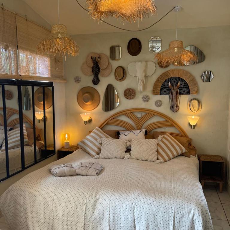 Boho style bungalow with ocean view - Bungalow with Sea View - 33