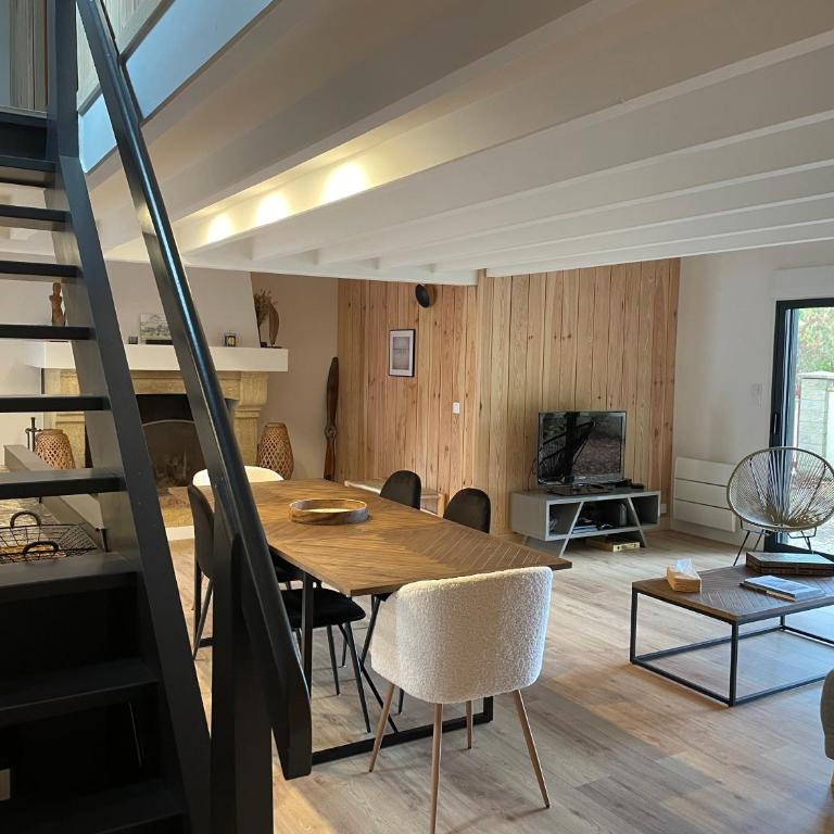 Cap Ferret - Villa Sérénité - piscine, proche Océan et Bassin, classée 4 étoiles Meublé de tourisme - Villa - 4