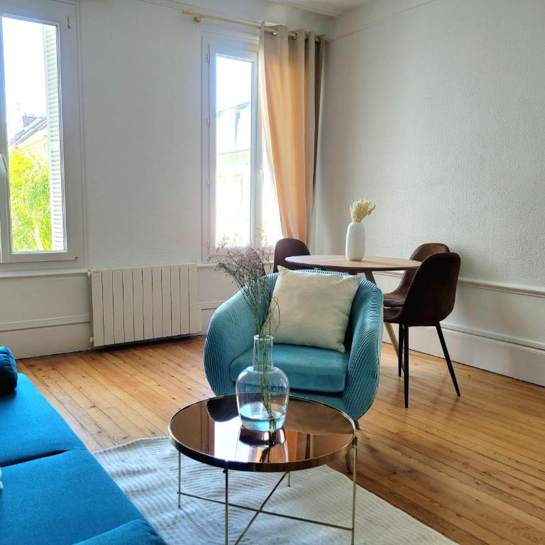 LA PARENTHÈSE HAVRAISE - Parking privé Plein centre & Très calme - Apartment mit 1 Schlafzimmer - 6