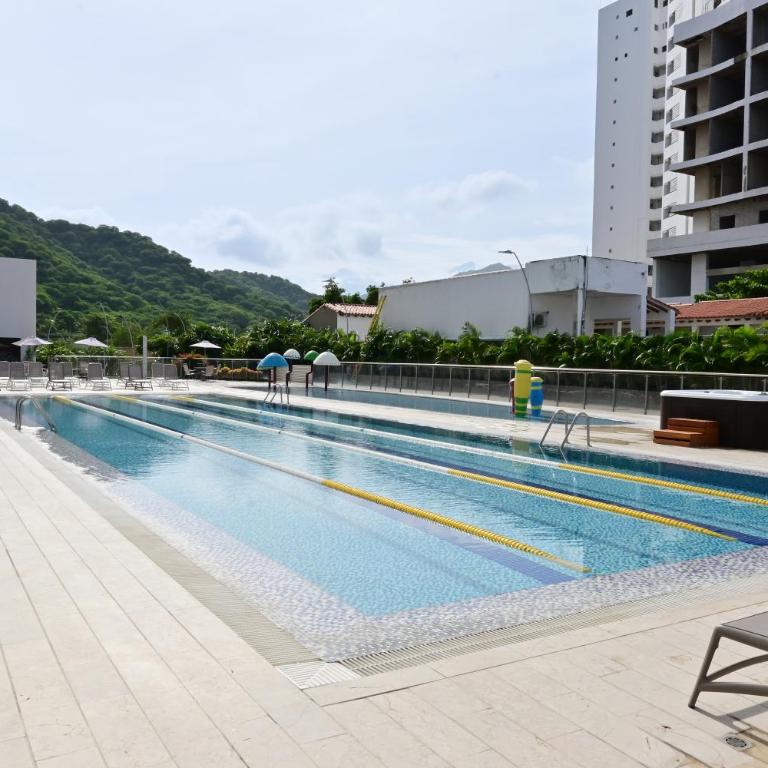 Apartamento en Santa Marta con Playa Privada - Apartamento de 3 dormitorios - 42