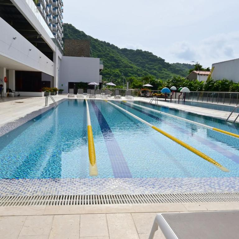 Apartamento en Santa Marta con Playa Privada - Apartamento de 3 dormitorios - 54