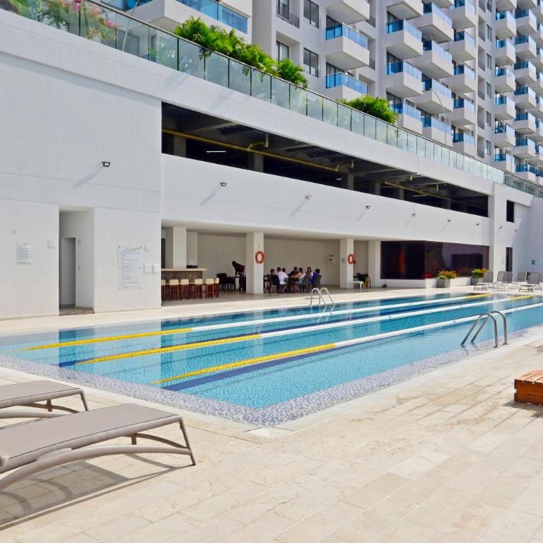 Apartamento en Santa Marta con Playa Privada - Apartamento de 3 dormitorios - 55