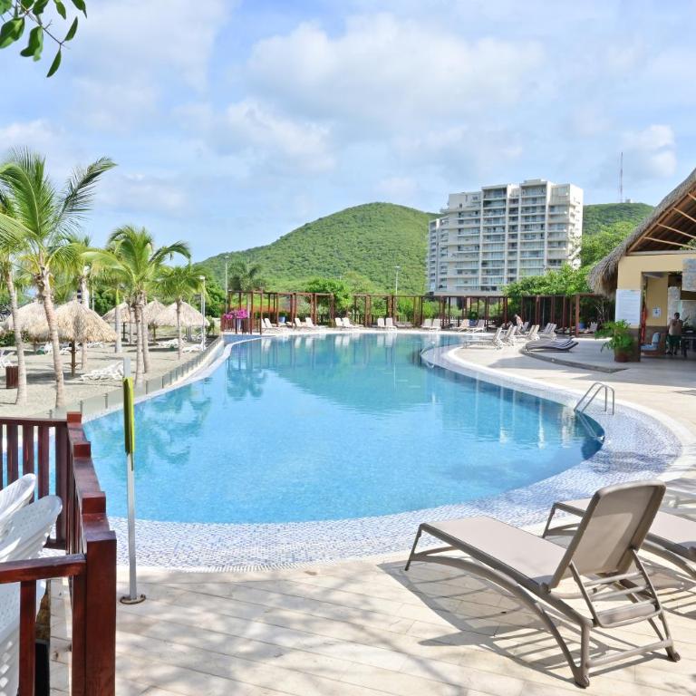 Apartamento en Santa Marta con Playa Privada - Apartamento de 3 dormitorios - 84