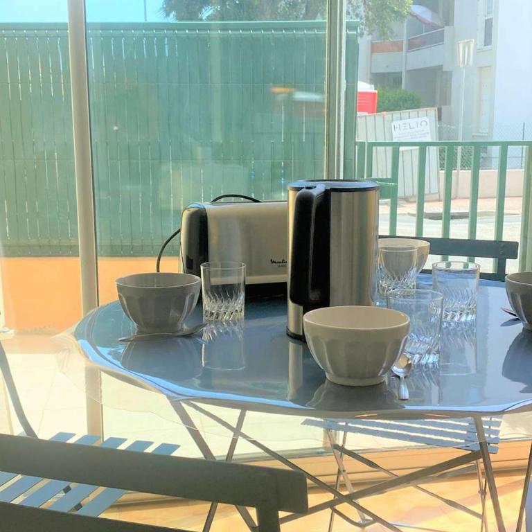 Charmant studio climatisé en rez-de-jardin, proche plage, avec garage privé à Cavalaire-sur-Mer - FR-1-226B-116 - Appartamento - 1