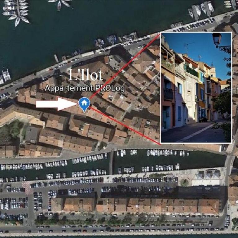 "L'ÎLOT" en plein cœur de Martigues - Appartement en Duplex - 64