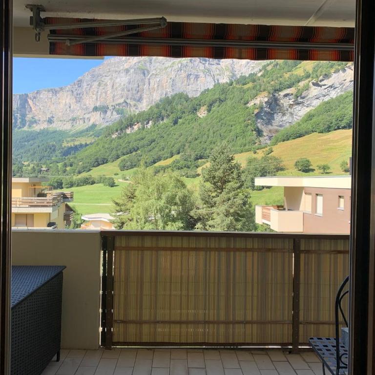 Wohnungen Matterhorn & Aletschhorn im Valere B Leukerbad - Studio mit Bergblick - 13