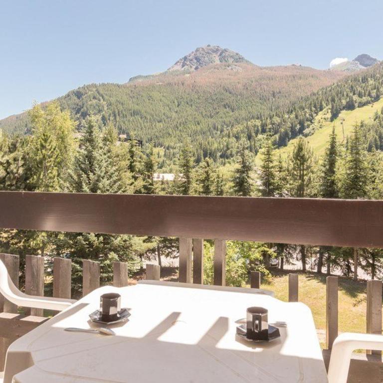 Studio lumineux 4 pers., balcon sud, parking - Serre-Chevalier - Appartement 1 Chambre - 5