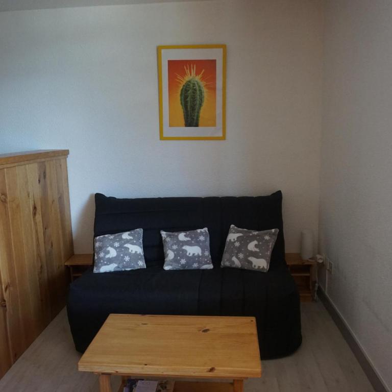 Studio cabine 4 personnes à Orcières Merlette - FR-1-636-211 - Studio - 1