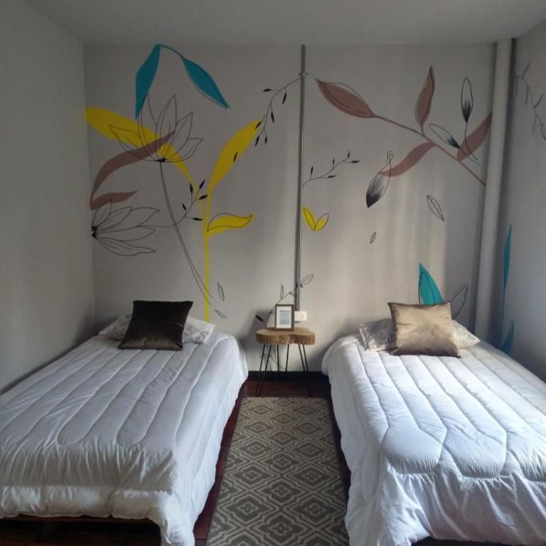 Casa la 15 Pereira - Habitación Doble - 2 camas - 2