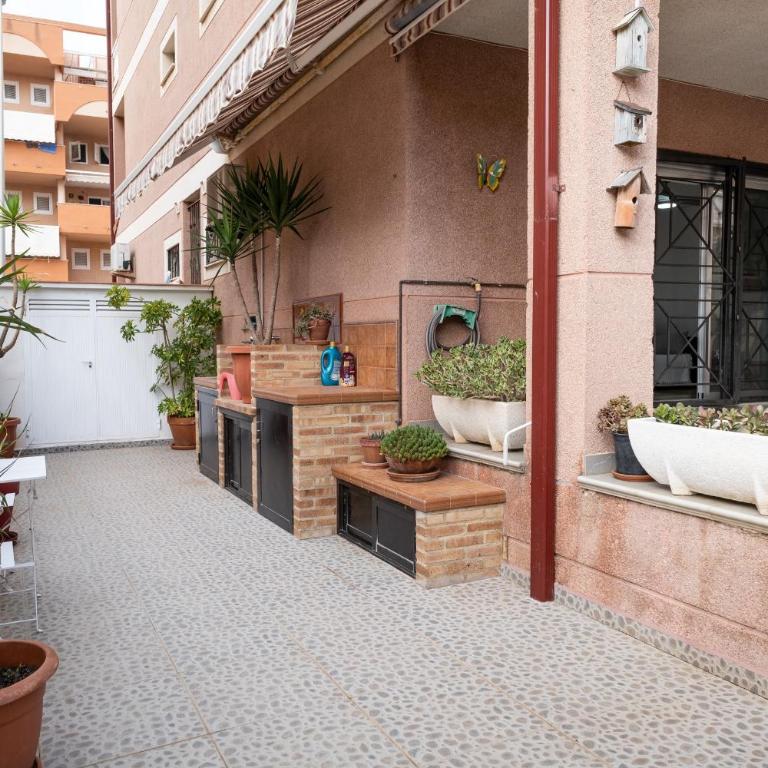 Global Vacacional, Apartamento con gran terraza en la playa de Canet de Berenguer - Apartamento - Planta baja - 4