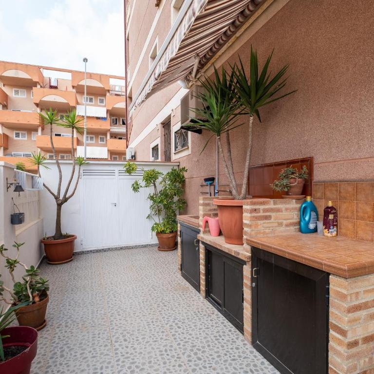Global Vacacional, Apartamento con gran terraza en la playa de Canet de Berenguer - Apartamento - Planta baja - 5