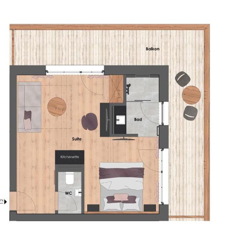 ZAGLGUT Premium Hotel & Chalets, Zell am See-Kaprun - Wellness & Infinity Pool, Air Conditioning, Panoramic Views & Summer Card Included - Junior Suite Panorama - 2