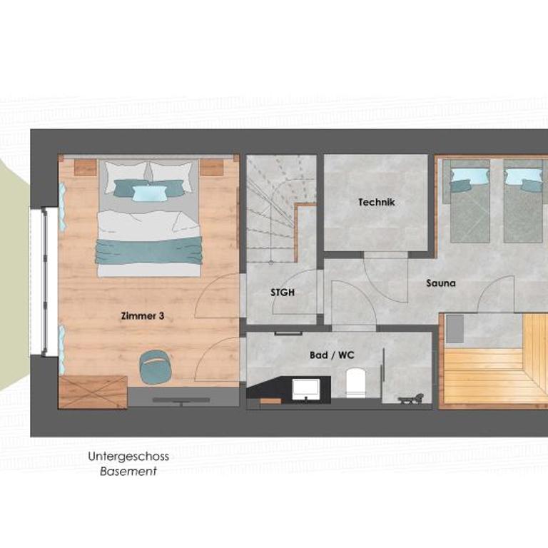 ZAGLGUT Premium Hotel & Chalets, Zell am See-Kaprun - Wellness & Infinity Pool, Air Conditioning, Panoramic Views & Summer Card Included - Chalet mit 3 Schlafzimmern, Sauna und Außenbadewanne - 7