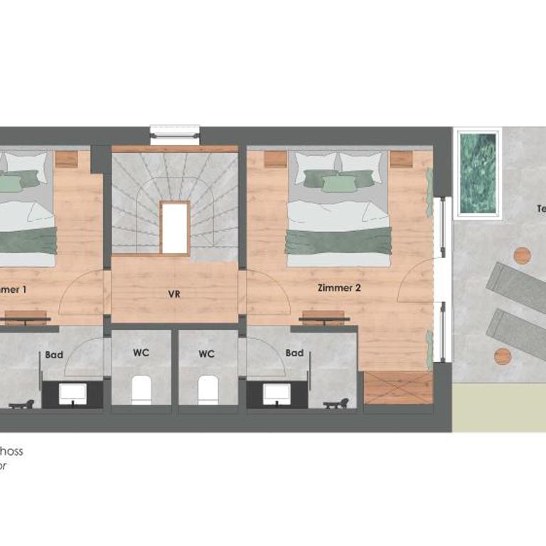 ZAGLGUT Premium Hotel & Chalets, Zell am See-Kaprun - Wellness & Infinity Pool, Air Conditioning, Panoramic Views & Summer Card Included - Chalet mit 3 Schlafzimmern, Sauna und Außenbadewanne - 5
