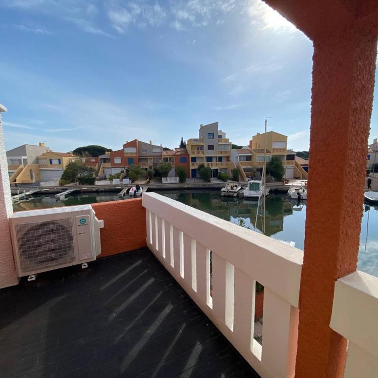 Marina 5P avec piscine et terrasses, 4 chambres, clim, parking, proche plage et commerces, Port Barcarès - FR-1-81-554 - Villa - 19
