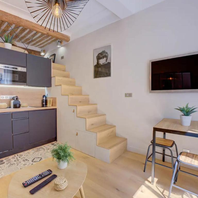 Duplex Studio Apt Mezzanine near Shops & Cafes - Appartement 1 Chambre - 11