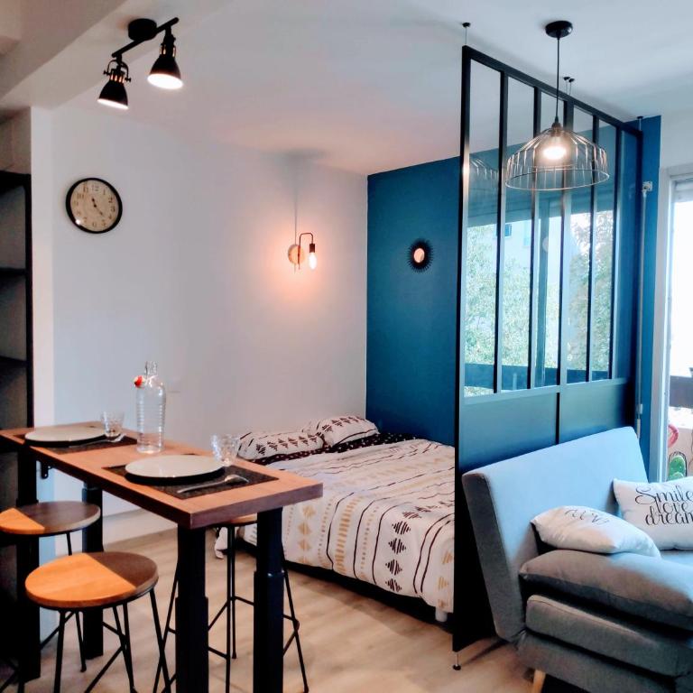 Charmant studio 27m2, cœur de ville - Apartment mit Balkon - 1