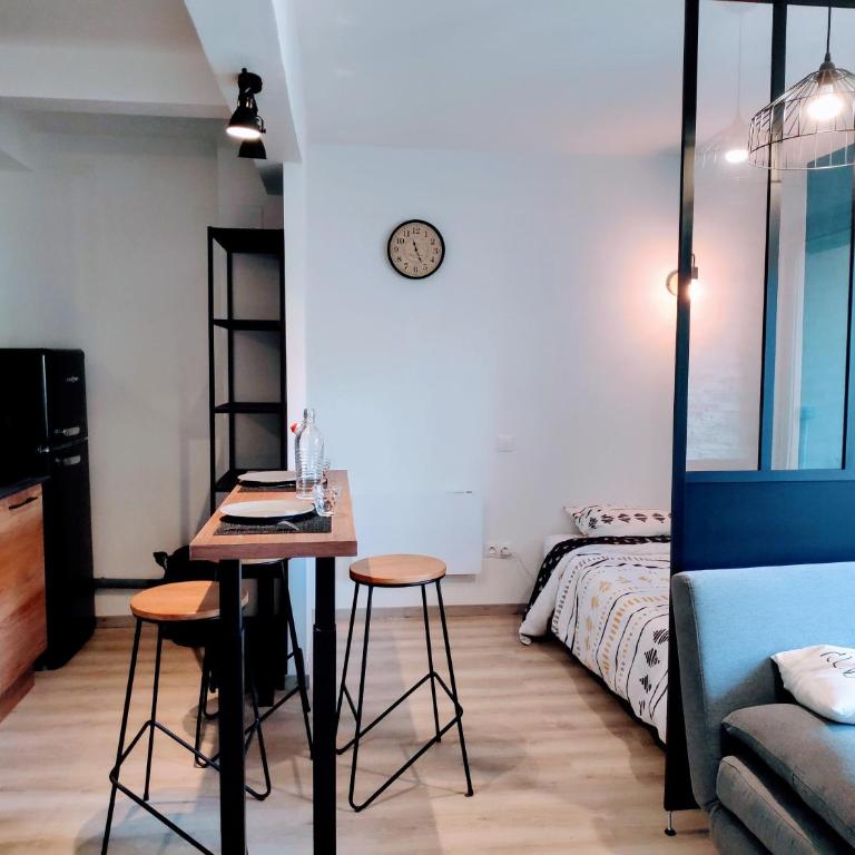 Charmant studio 27m2, cœur de ville - Apartment mit Balkon - 5