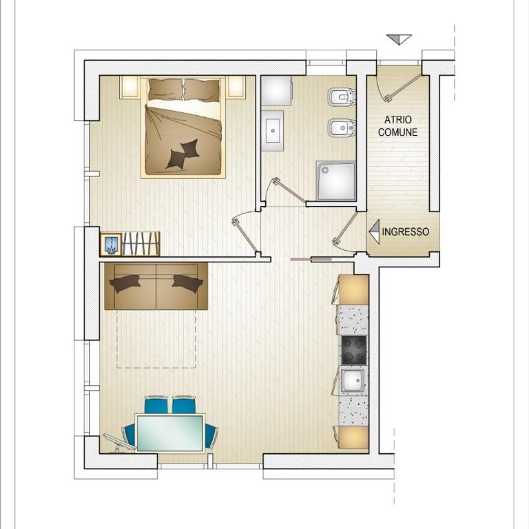 Pianeta Oro Chalet Allegra - Appartamento con 1 Camera da Letto - 2