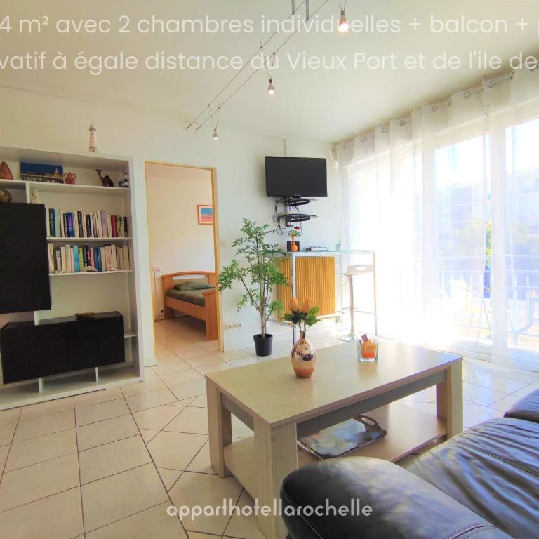 6 appartements et 4 adresses à mi-chemin entre le Vieux Port et l île de Ré - Appartement 2 Chambres avec Balcon - 1