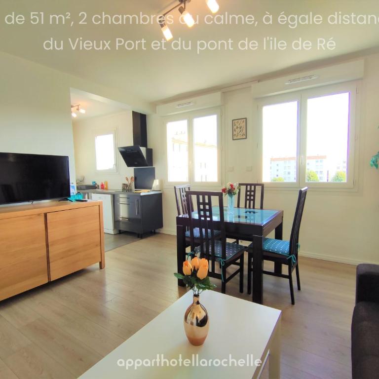 6 appartements et 4 adresses à mi-chemin entre le Vieux Port et l île de Ré - Appartement 2 Chambres - 1