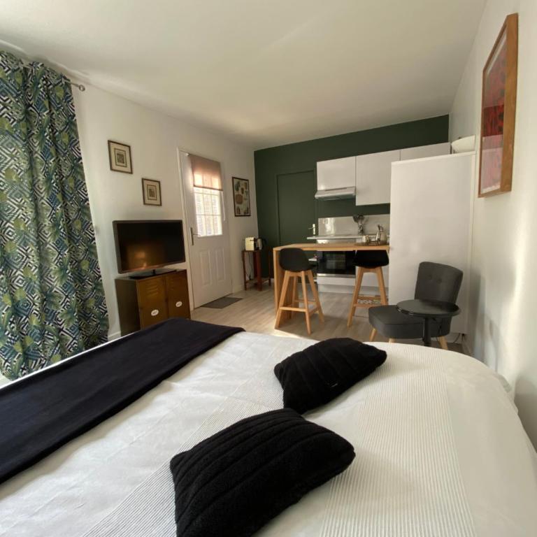 Studio climatisé dans un ancien domaine viticole - Studio-Apartment - 7