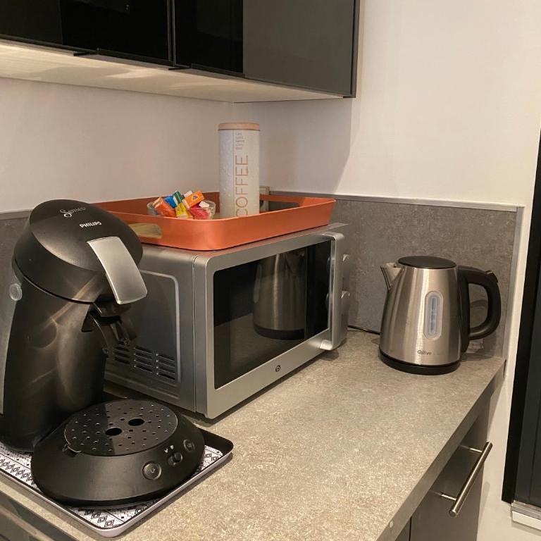 Chambre tout confort avec commodités espace repas wifi parking - Appartement 1 Chambre - 26